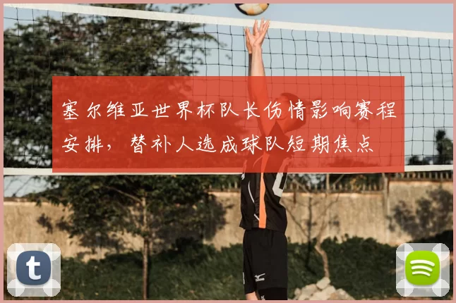 塞尔维亚世界杯队长伤情影响赛程安排，替补人选成球队短期焦点